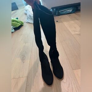 Black Knee-High Women's Boots